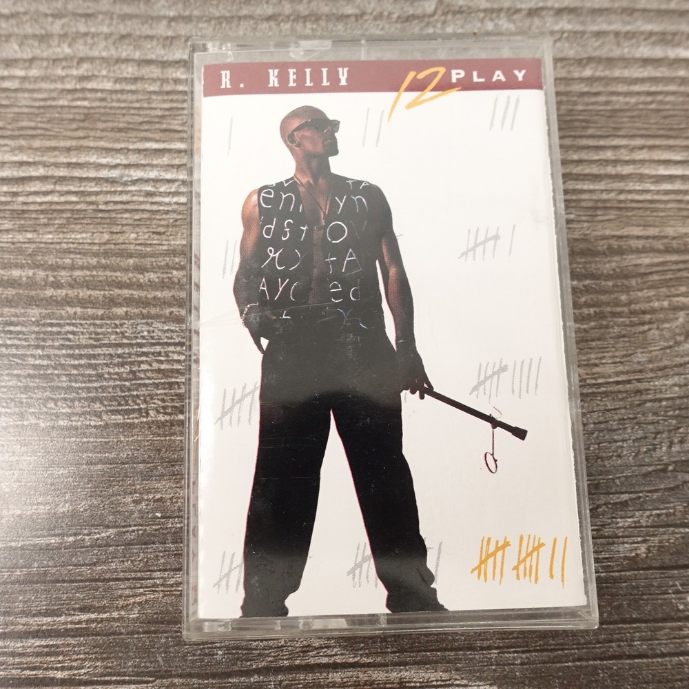 R. Kelly Cassette Tape 12 Play OS White Good 1993 Jive Records R&B Soul
